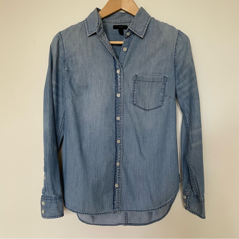 Women’s Blue Denim Shirt
